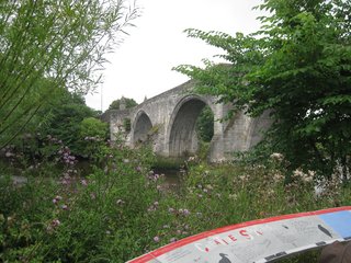 Wallace schlug hier die Schlacht - ... damals war die Brücke noch aus Holz
