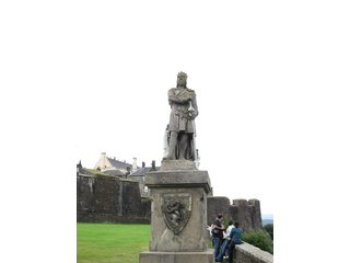 Robert the Bruce vor Stirling Castle