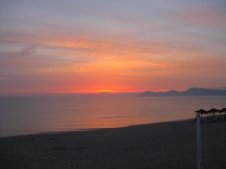 Am letzten Tag - Was für ein Sonnenaufgang!